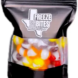 Fruity Rainbow Blasters | TikTok Viral Freeze-dried Sweet Crunchy Candy Snack | Resealable Treat Bag - 2oz small pack