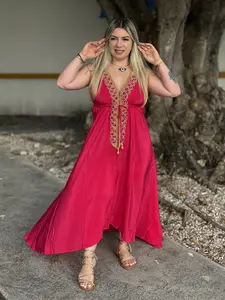 Pink Deluxe Maxi Dress