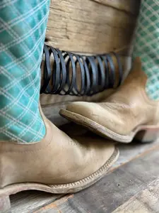 Black Rubber Boot Bands: Western Rodeo Stirrup Safety - Cowboy Dozen