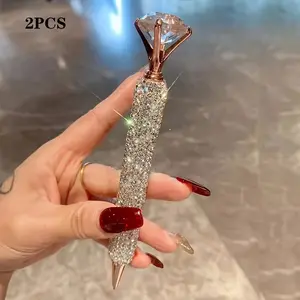 Luxury Diamond Pen Set, Creative Writing Tools for Teachers & Students, High-Quality Office Supplies, Perfect Gift for Professionals