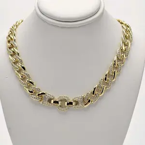 Blin Blin Choker - Size 40cm, Gold Chain Design, Classic Style woman jewelry wife necklace necklace woman gold necklace