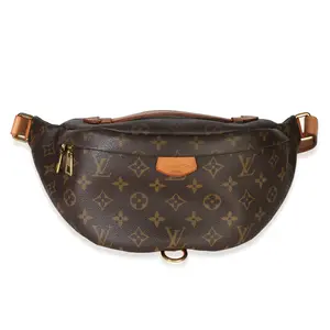 Pre-owned Louis Vuitton canvas Belt Bags NY155241 Monogram Bumbag