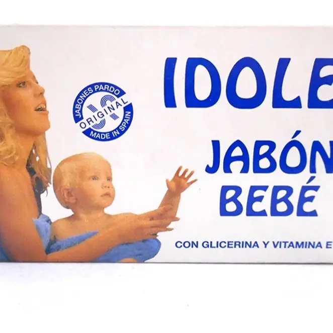 Idole savon Bebe avec glycerine et vitamin E 2.65 oz.  Skin Care Comfort
