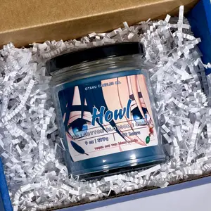 Howl Candle | Howl's Castle Anime Candle | Vegan Apricot Wax Candle