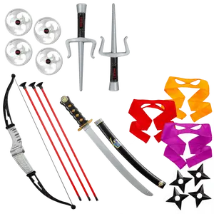 Kids Ninja Role Play Set | Imaginatory Play & Pretend Play Fun Accessories for Boys & Girls - Perfect Birthday, Christmas & Halloween Gift For Kids