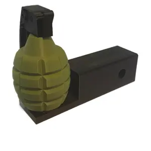 3-D Printed Hitch Custom Hitch Cover for Enhanced Protection and Style Vehicle Towing Truck