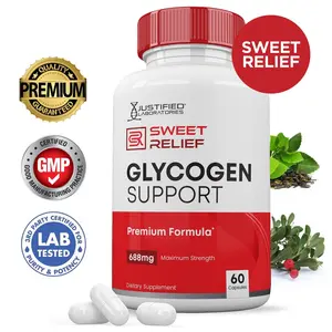Sweet Relief Glycogen Pills Premium Formula 688MG 1 Bottle