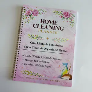 Family Cleaning Planner Notebook, Household Management Journal, Home Cleaning Schedule, Cleaning Time Organizer, Essential Chore Tracker