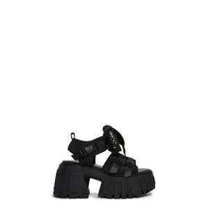 Utopia Platform Sandals - Black