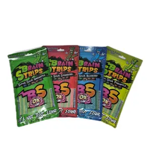 Brain Strips Artificially Flavored Candy 4.25 oz