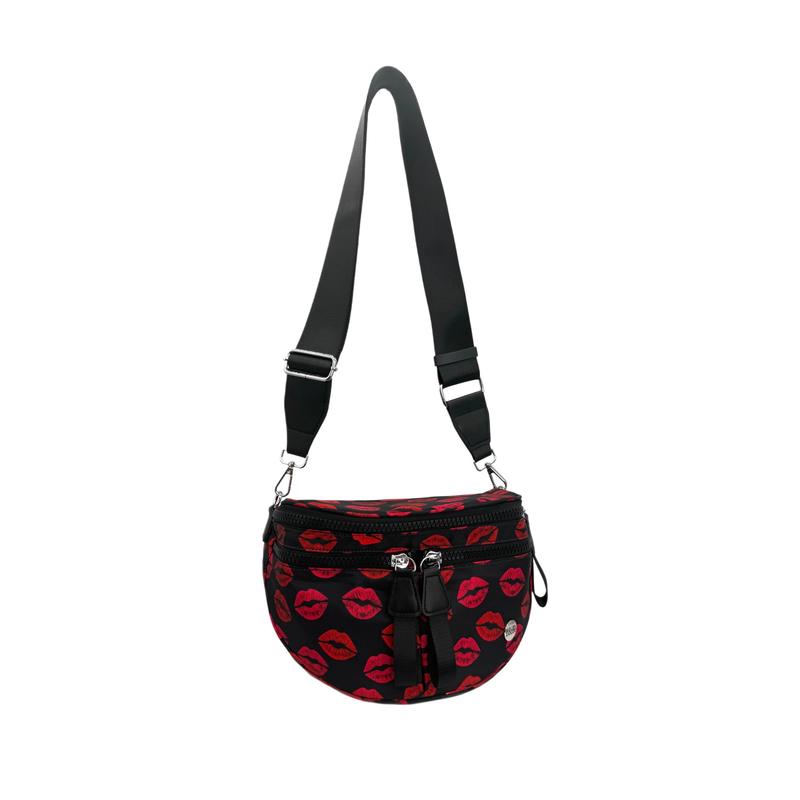 The Iris Best Version Crossbody Bag (#8061) Women's Fashion Saddle Bag - By Iris & Rainbow