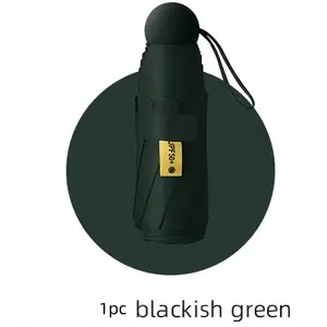 Portable Mini Umbrella, Foldable Lightweight Umbrella, Dual-use Umbrella for Travel & Outdoor Use, Pocket Umbrella for Women & Men