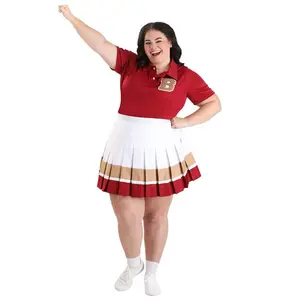 Plus Size Saved By the Bell Cheerleader Costume for Women