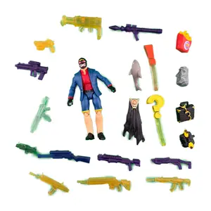 FORTNITE (SHARK) Henchman Chest for 4" Figures - 8 Pieces Inside The Chest Of Your Choosing