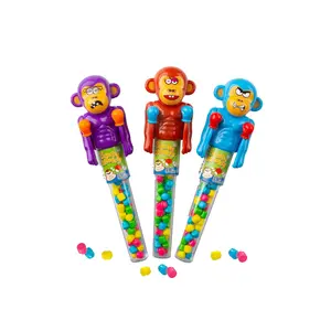 Kidsmania Punchy Monkey Chewy Fruity Candy with Bold Flavors for Kids & Adults Individually Wrapped Snack Perfect for Parties & Sharing - Sweet