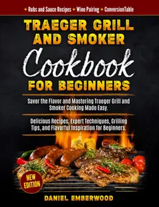 Traeger Grill & Smoker Cookbook for Beginners: Savor the Flavor and Mastering Traeger Grill and Smoker Cooking Made Easy