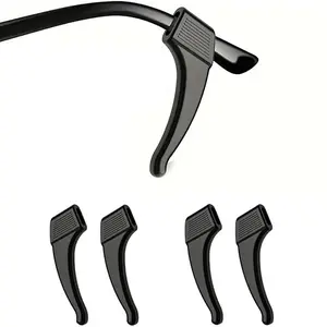2 Pairs Anti-Slip Eyeglass Holder Ear Grip Sunglasses Retainer Temple Tip Reading Glasses Holder