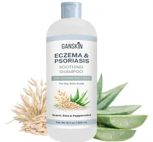 Eczema Shampoo – All-Natural Dermatitis & Psoriasis Treatment for Dry, Itchy, Flaky Skin – Daily Dandruff & Scalp Treatment – Itchy Scalp Relief for Men, Women & Kids – Eczema Soap Shampoo 16.9 oz