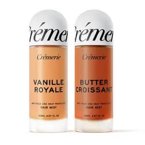 Crémerie Bakery Duo | Vanille Royale + Butter Croissant Hair Mists | Heat Protectant & Anti Frizz