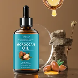 100ml Deeply Nourishing Moroccan Hair Oil, With the Support of Plant Extracts, Moisturizes and Cares for Hair, Makes Hair Smooth and Silky, Radiating Charming Luster