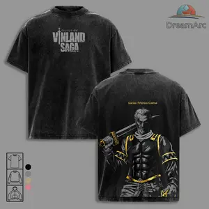 Askeladd Lucius Artorius Castus Graphic Tee, Sweatshirt, Hoodie – Vinland Saga Warrior Aesthetic Manga Streetwear Shirt, Seinen Anime Illustration Unisex T-Shirt