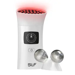 SLF 2-in-1 Microcurrent Facial Device LED Red Light Therapy Uplifter