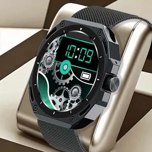 1.52 Inch Sport Smart Watch HD Screen Watch Making Women Watches Festivals Health Tracker Sport Modes Notification Reminder Voice Assistant Motion Trajectory Men Smartwatches Business