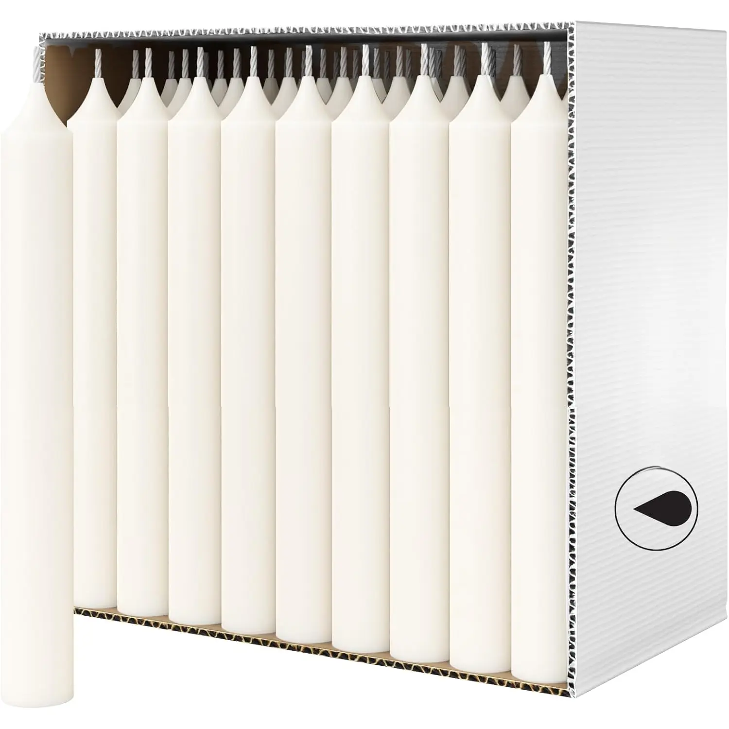 5 inch Ritual Taper Candles Bulk, Mini Taper Candles - 24 White Chime Spell Candles - Small Taper Candle Stick, Use as  Supplies, Altar Candles, Unscented Prayer Candles