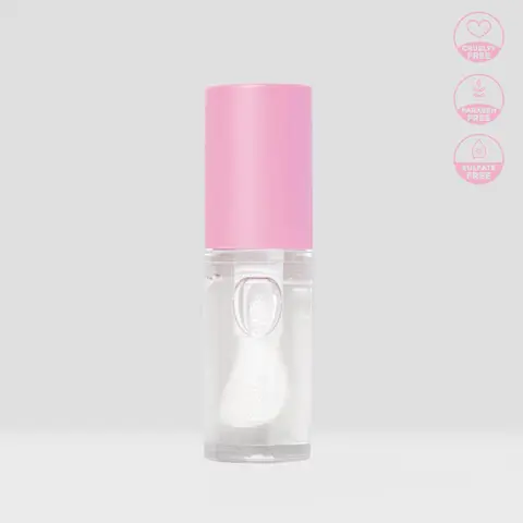 Beauty Creations All About You Glossy Lip Oil - 6.5ml Lip Care Cosmetics, Daily Moisturizer, Instant Hydration, Nourishing Luminizer, Custom Shade, Moisture-Boosting Formula, Manganese Violet (CI77742), Red 27 Lake (CI45410), Hydrate