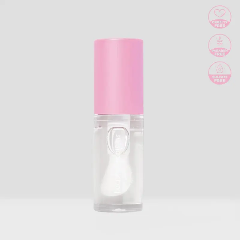Beauty Creations All About You Glossy Lip Oil - 6.5ml Lip Care Cosmetics, Daily Moisturizer, Instant Hydration, Nourishing Luminizer, Custom Shade, Moisture-Boosting Formula, Manganese Violet (CI77742), Red 27 Lake (CI45410), Hydrate