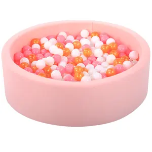 JungleDove Soft Pink Plush Ball Pit for Kids – Cozy Indoor Play Area, Fun Plush Toy for Toddlers, Perfect Birthday Gift for Boys & Girls (Balls Not Included)