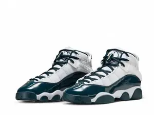 Nike Air Jordan 6 Rings Armory Navy 323419-147 Womens GS Sizing New