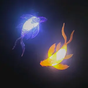 Premium Glowing Koi Sculptures - Classic & Novelty Statues