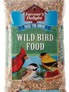 Wagner's 53002 Farmer's Delight Wild Bird Food with Cherry Flavor, 10-Pound Bag
