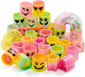 Mini Plastic Coil Spring Toy (Super Durable, Ultra Stress-Relieving, Surpass Yourself!)