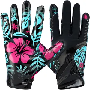Grip Boost Stealth 6.0 Football Gloves – Tropic Heat