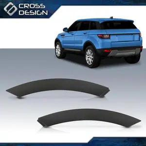 CROSSDESIGN Rear Wheel & Front Arch Door Molding, Vehicle Car Accessories, Fit for 12-19 Land Rover Range Rover Evoque, Accessories for Car