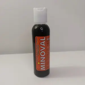 100% Pure Minoval Castor Oil Black Palma Christi Oil 4oz For Dry & Damaged Hair Growth Oil Blend Hair Care Oil Natural Haircare Formula Moisturizing Hair Scalp