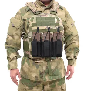 Triple Magazine Pouch Accessory Pistol Magazine Bag Field Vest Hanging Bag Tactical Storage Bag Field CS