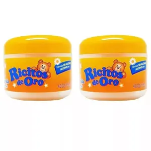 Ricitos de Oro Chamomile Hair Gel 4.05 Oz - Alcohol-Free, Gentle Formula for Kids, Non-Greasy, 2-Pack Hair Styling Product for Daily Use - Haircare