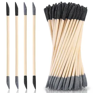 50 count  Sanding Sticks, Double End Matchsticks Sanding Twigs of 120/280 Grit, Fine Detailing Polishing Sticks for Plastic Models//Metal/Small Area/Hole Sanding, 5.4 x 0.2 Inch