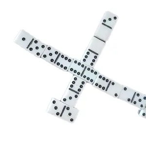 Handmade Glow in the Dark Epoxy Domino Set for Fun Games and Creative Play