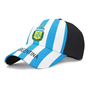Football World Cup Fan Hats (Germany, Argentina, Brazil, France, England) - Sun-Shading Baseball Caps & Visors - Fan Gathering & Party Props