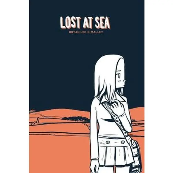 Used Book - Lost at Sea by Bryan Lee O'Malley (Soft Cover, First Graphic Novel, Oni Press) - English Literature Books