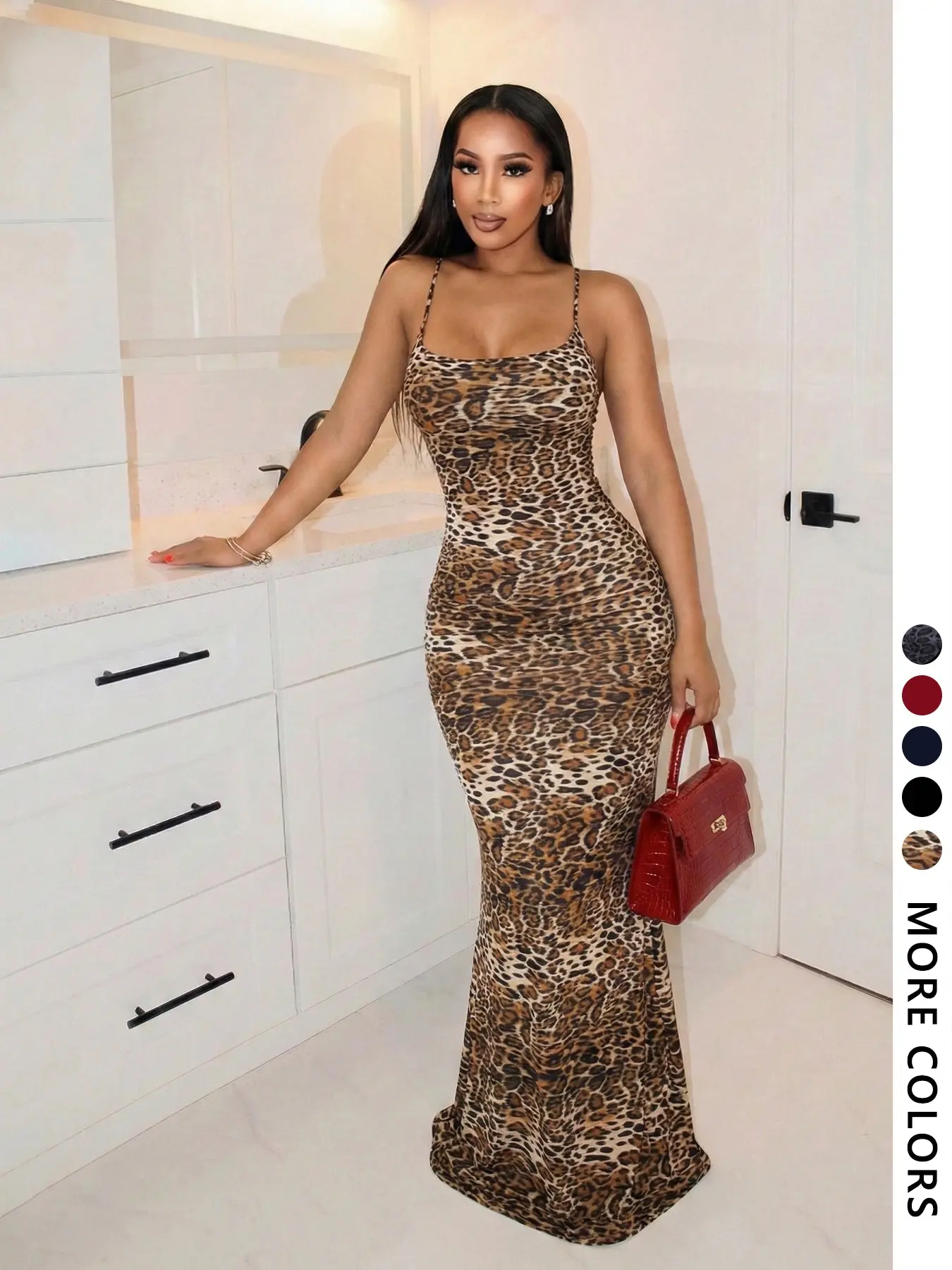 womens leopard club dresses GORGLITTER Women's Leopard Cheetah Print Dress Animal Cocktail Birthday  Going Out Club Long Sleeve Y2K Ruched Slit Dresses Black Small at Amazon  Women's Clothing store
