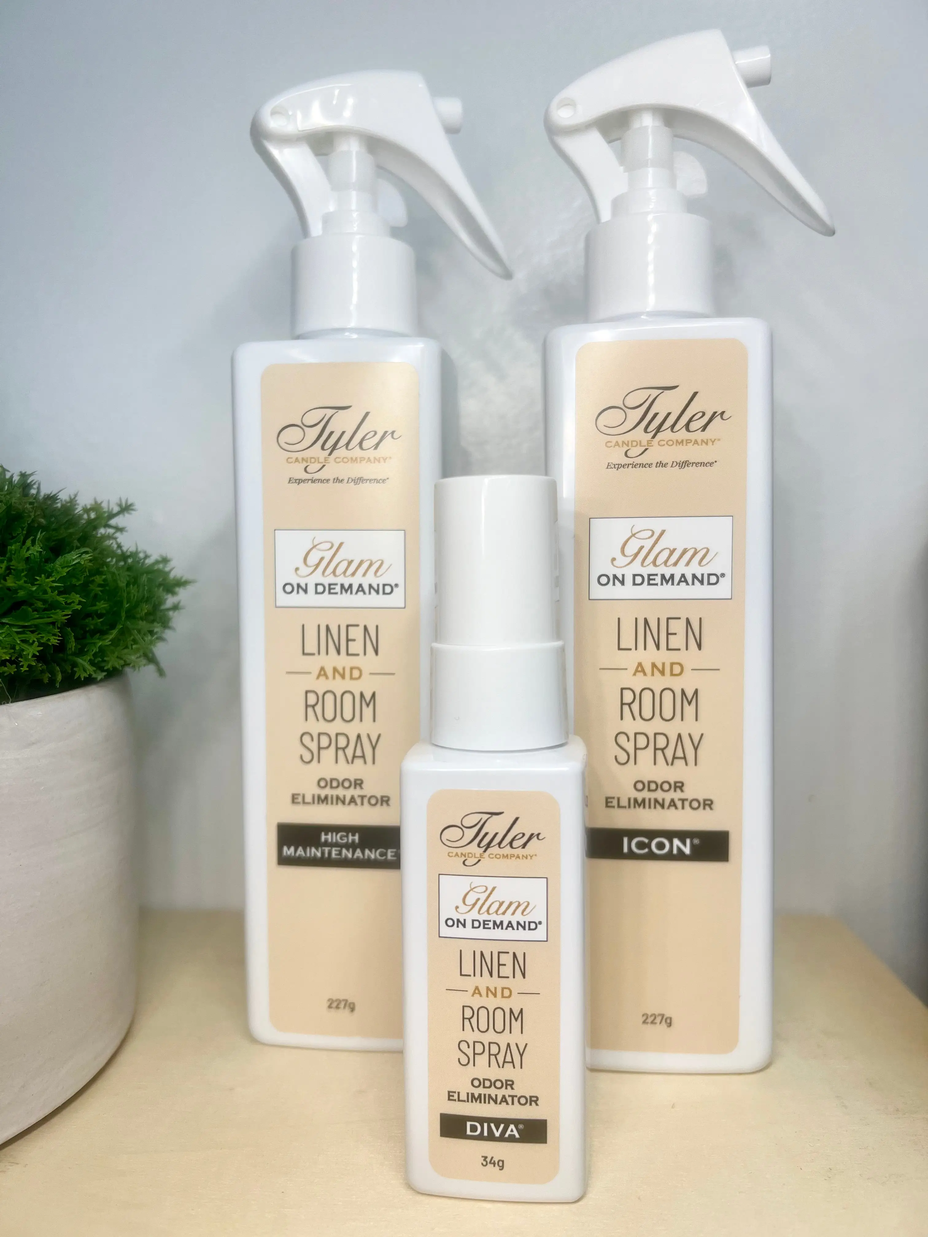 Glam on Demand Linen & Room Spray by Tyler Candle Co