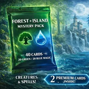 Magic The Gathering 40 Card Themed Booster Pack + 2 Promos & Rares or Mythics (Possible Multiple Rares or Foils) No Duplicates