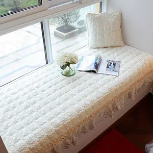 Four-Season Thick Plush Bay Window Cushion Bedroom Tatami Mat Winter Balcony Seat Pad