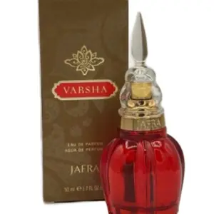Jafra Varsha eau de parfum 1.7 fl oz for women glass bottle and box