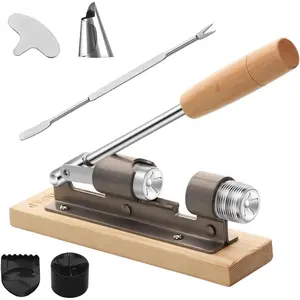 Nutcrackers for Nuts, Nut Crackers for Pecans, Heavy Duty Nut Cracking Tools, Adjustable Pecan Cracker Sheller, Pecan Nut Cracker Opener Tool for Walnuts Pecans Hazelnuts Almonds Brazil Nuts Kitchen Utensils